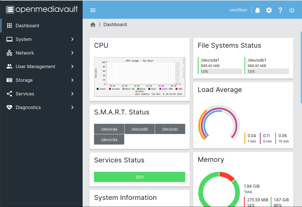 OpenMediaVault